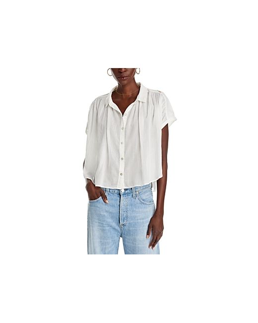 Mother The Gather It Up Button Front Top