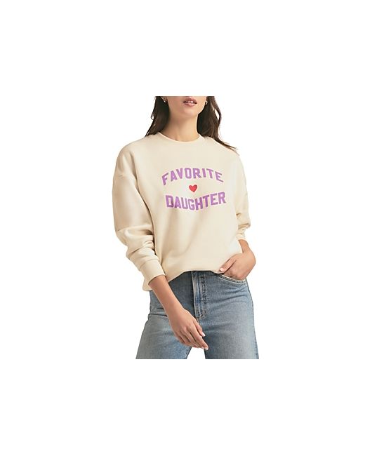Favorite Daughter Logo Graphic Sweatshirt