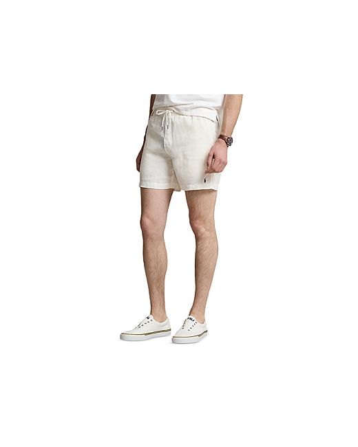 Polo Ralph Lauren Linen Classic Fit 6 Drawstring Shorts