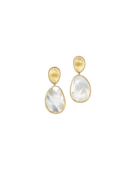 Marco Bicego 18K Lunaria Mother of Pearl Two Drop