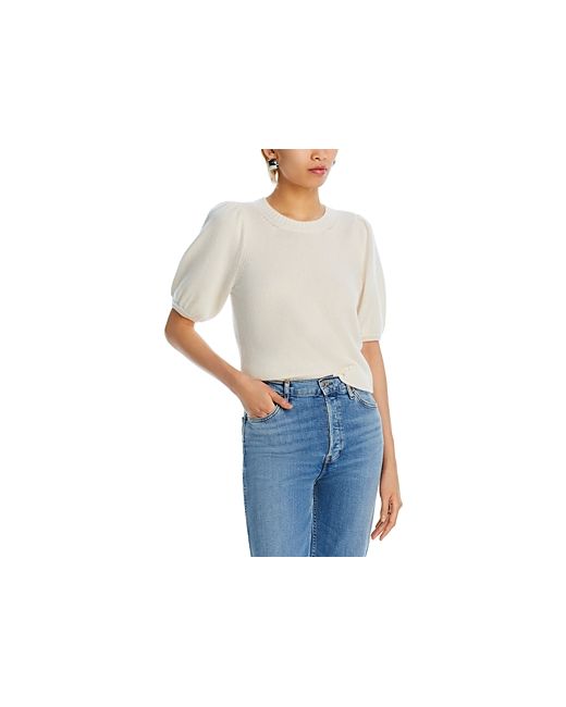 Paige Lucerne Cashmere Puff Sleeve Top