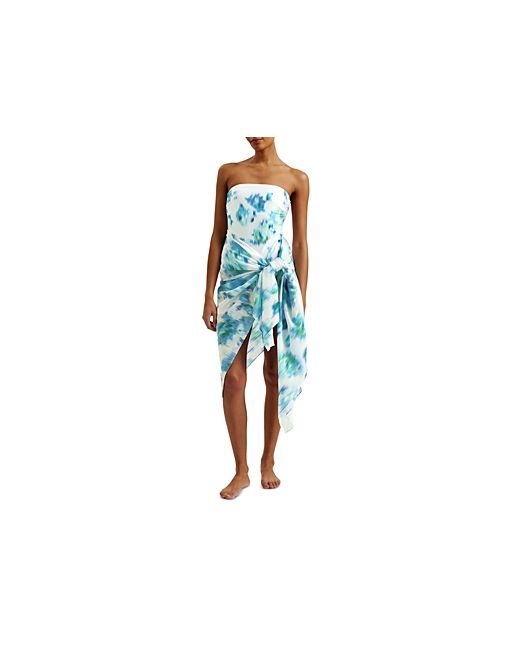 Ted Baker Floral Printed Beach Sarong Swim Cover-Up