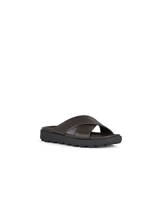 Geox Spherica Ec61 Slip On Slide Sandals