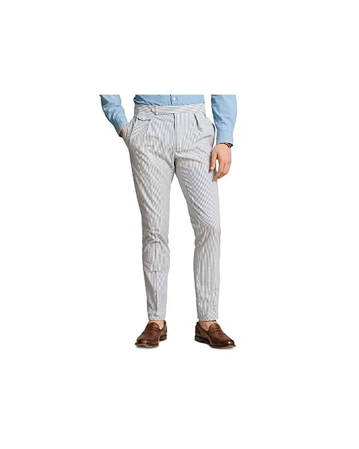 Polo Ralph Lauren Pleated Seersucker Suit Pants