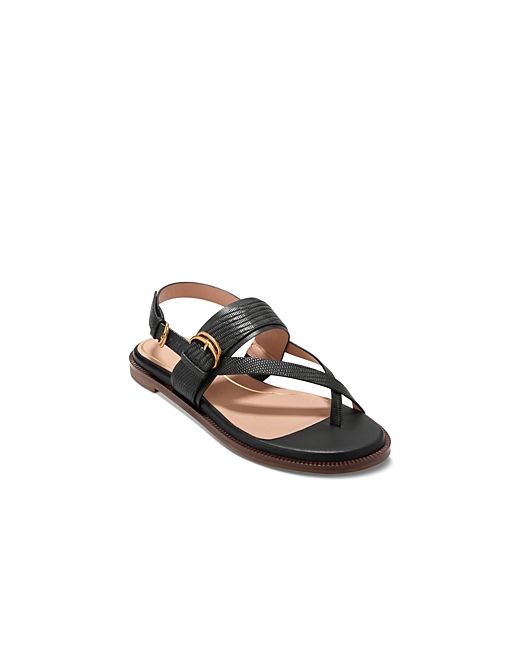 Cole Haan Anica Lux Buckled Slingback Sandals