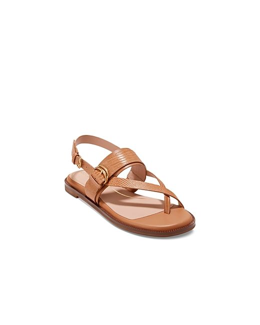 Cole Haan Anica Lux Buckled Slingback Sandals