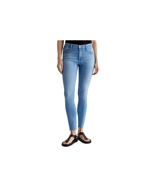 Ag High Rise Ankle Skinny Jeans