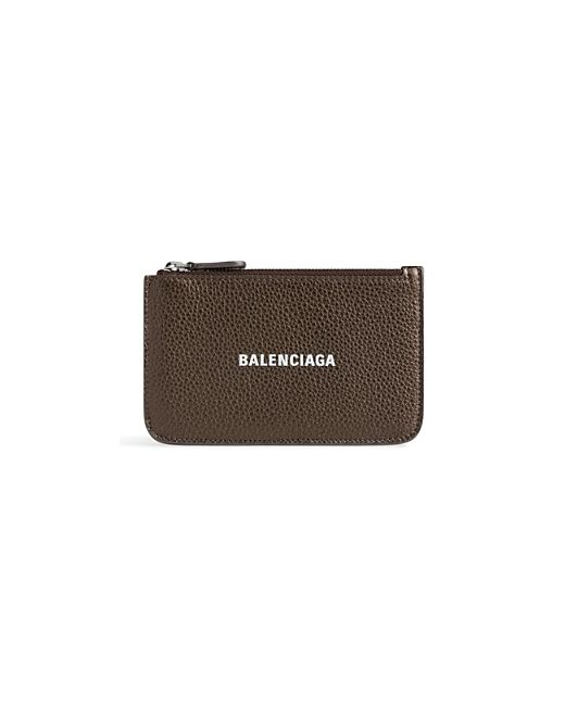 Balenciaga Cash Large Long Coin and Card Holder Metallized