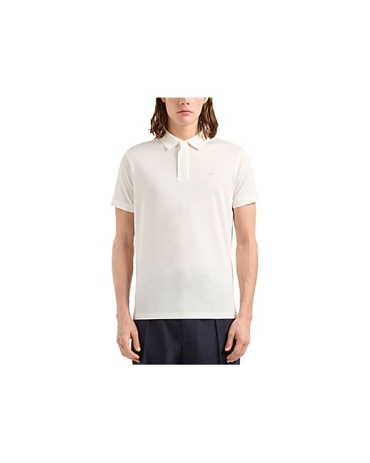 Emporio Armani Mercerized Cotton Polo Shirt