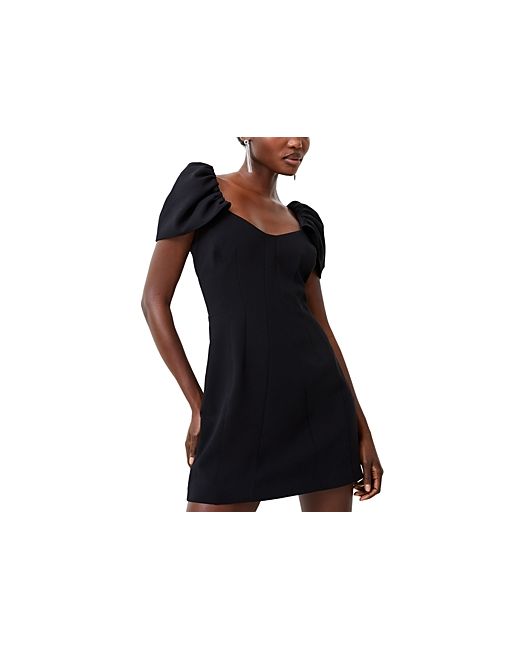 French Connection Whisper Puffed Shoulder Dress