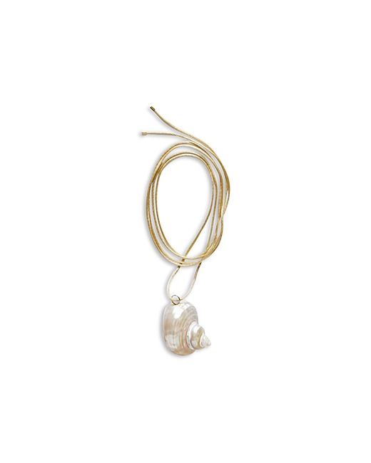 Anni Lu Shell On A String Pendant Necklace 59.05