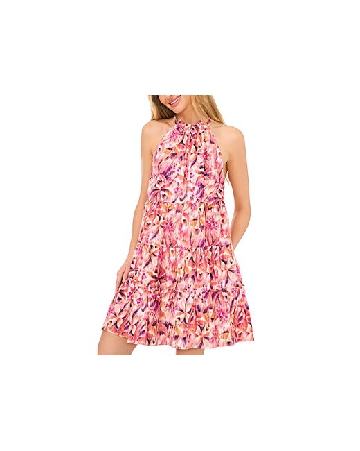 Cece Tiered Ruffled Halter Dress 100 Exclusive