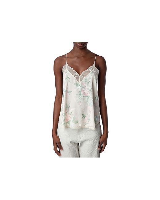 Zadig & Voltaire Christy Jac Chaines Silk Top