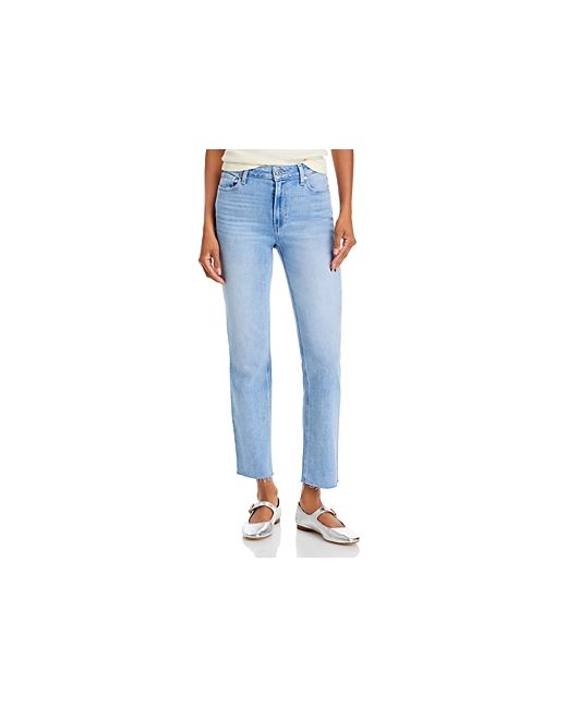 Paige Cindy High Rise Ankle Straight Jeans