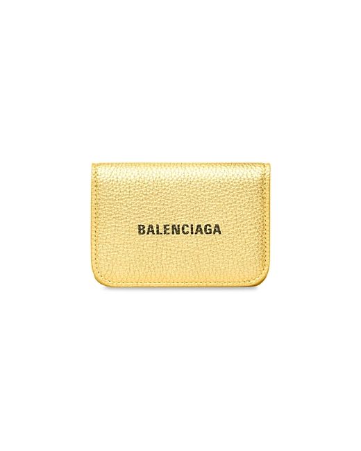 Balenciaga Cash Mini Wallet Metallized