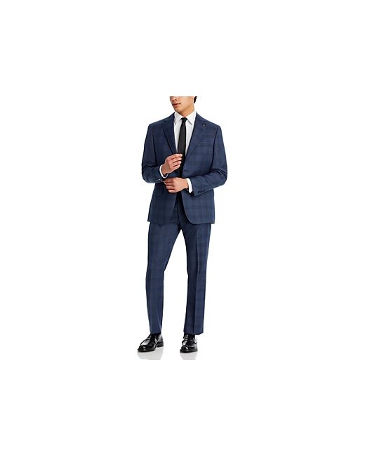 Hart Schaffner Marx Plaid Regular Fit Suit