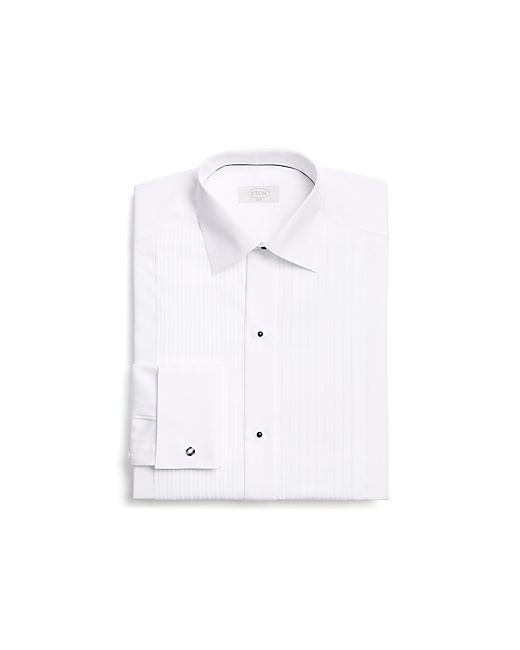 Eton of Sweden Traditional Pleated Bib Slim Fit Tuxedo Shirt