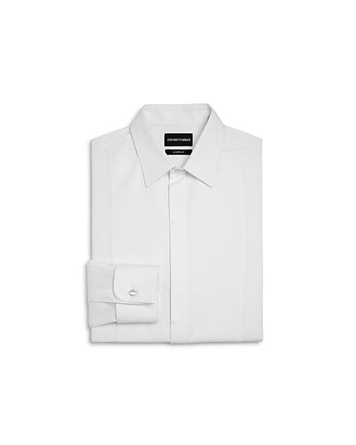 Emporio Armani Bib-Front Slim Fit Tuxedo Shirt