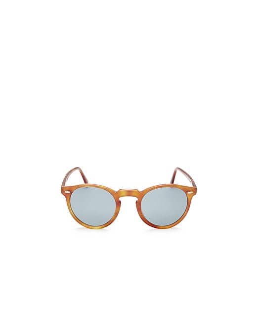Oliver Peoples Gregory Peck Round Sunglasses 47mm