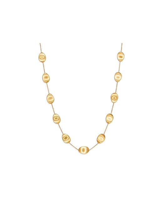 Marco Bicego 18K Yellow Lunaria Station Necklace 36