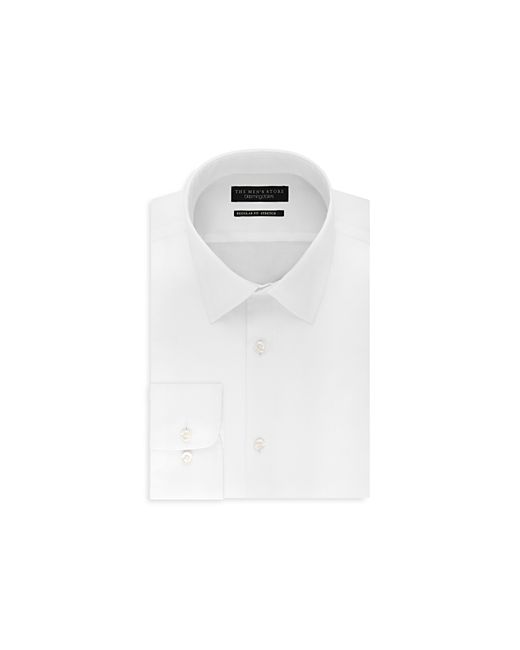 The Men's Store At Bloomingdale's Solid Stretch Regular Fit Dress Shirt