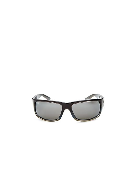 Maui Jim World Cup Polarized Wrap Sunglasses 64mm