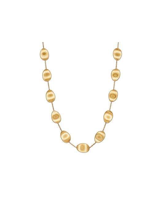 Marco Bicego 18K Yellow Lunaria Station Collar Necklace 17