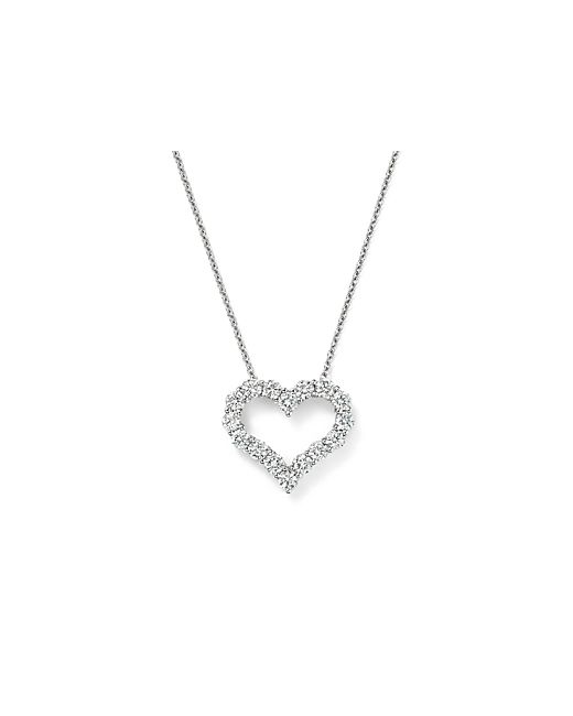 Bloomingdale's Diamond Heart Pendant Necklace in 14K 1.0 ct. t.w.