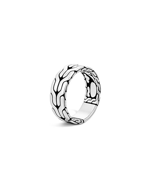 John Hardy Sterling Classic Chain Band Ring
