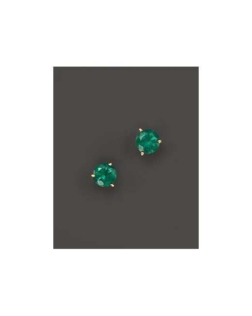 Bloomingdale's Emerald Stud Earrings in 14K 100 Exclusive