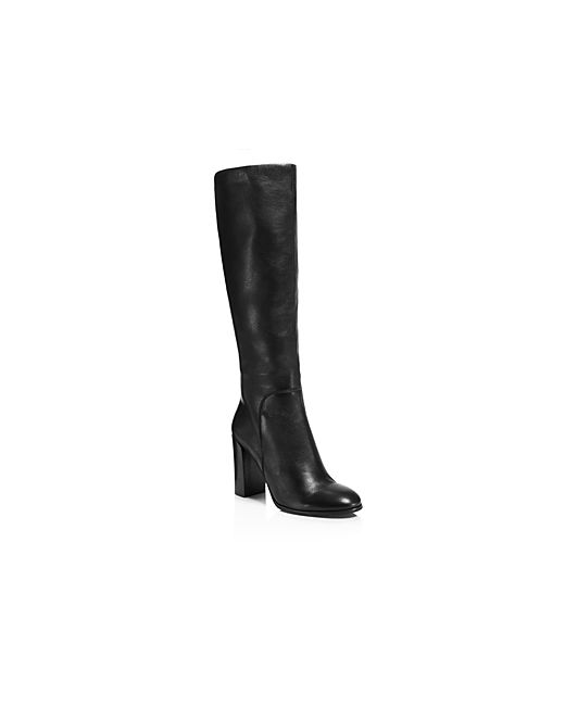 Kenneth Cole Justin Leather High Heel Knee Boots