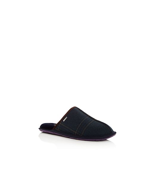 Ted Baker Youngi Plaid Wool Slippers