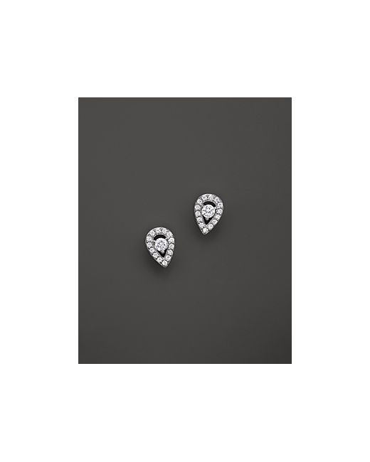 Bloomingdale's Diamond Pear Shape Stud Earrings in 14K .20 ct.