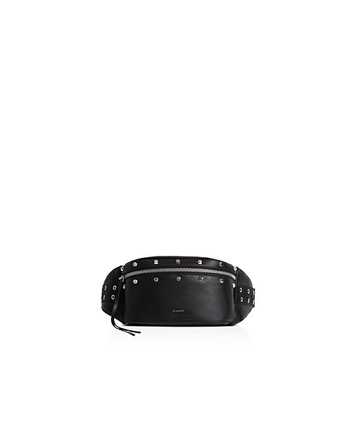 AllSaints Sid Studded Leather Convertible Belt Bag