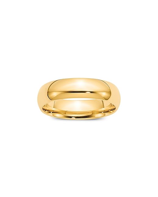 Bloomingdale's 6mm Comfort Fit Band Ring in 14K