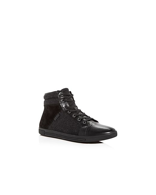 Kenneth Cole Initial Point Mixed Media High-Top Sneakers