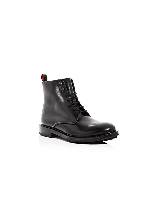 Hugo Boss Defend Leather Lace Up Boots