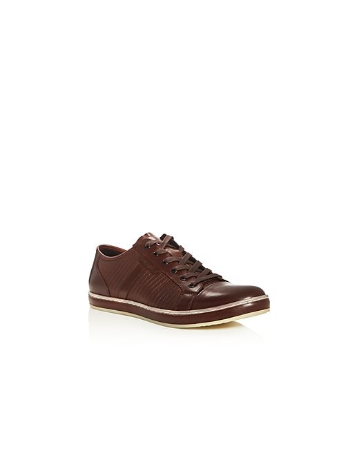 Kenneth Cole Brand Wagon Embossed Lace Up Sneakers