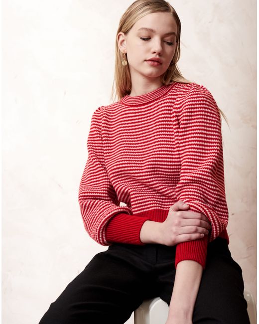 Brora The Supersoft Lambswool Stripe Jumper
