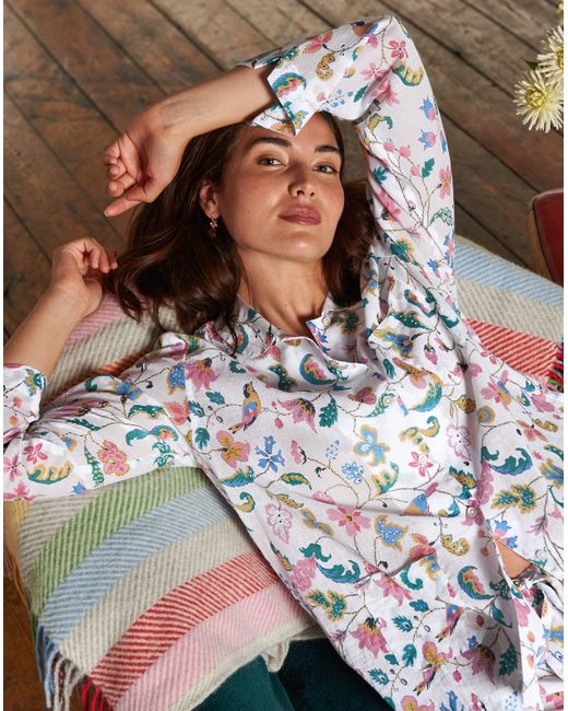 Brora Organic Cotton Botanical Pyjamas