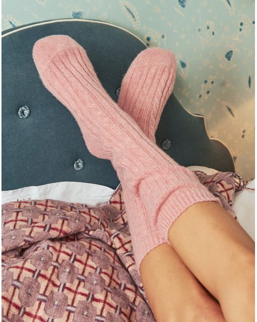 Brora Cashmere Bed Socks