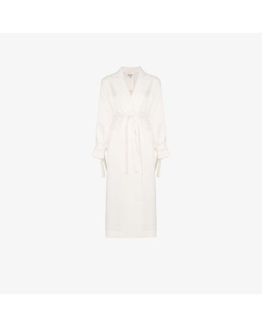Matériel Pleated back trench coat
