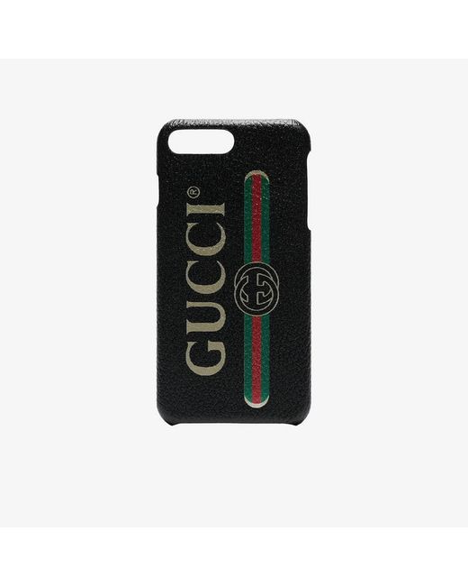 Gucci multicoloured iPhone 8 logo phone case
