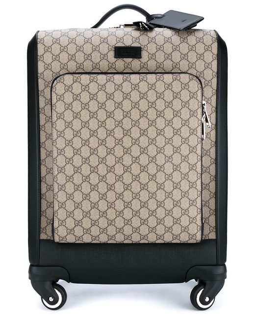 Gucci GG Supreme Canvas Wheeled Suitcase