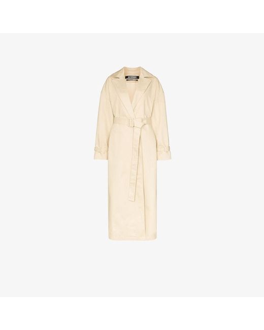 Jacquemus single-breasted trench coat