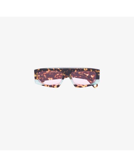 Jacquemus brown Lunnes tortoiseshell sunglasses