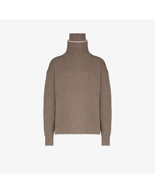 Uniforme roll neck wool sweater