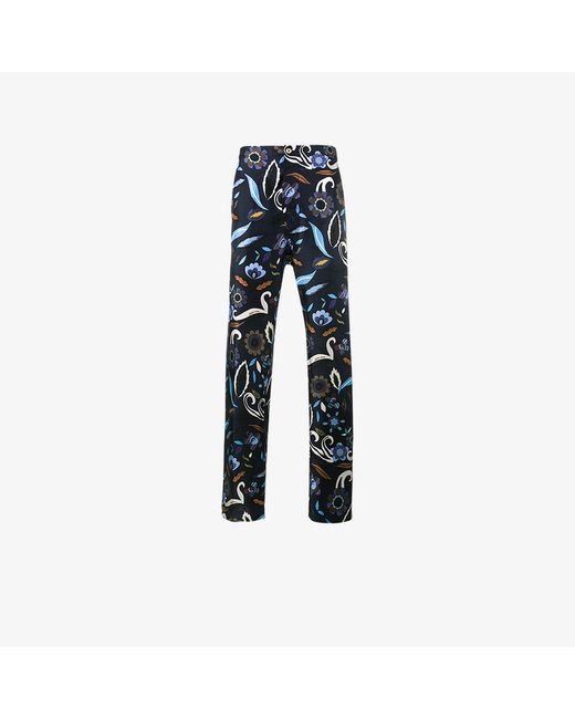 Fendi swan and print pyjama trousers