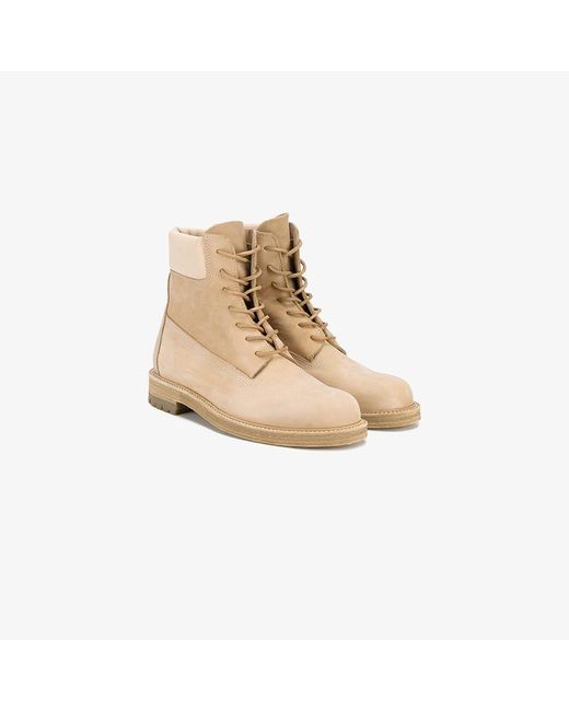 Hender Scheme industrial lace-up boots