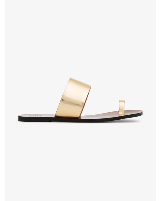 ATP Atelier Astrid leather flat sandals